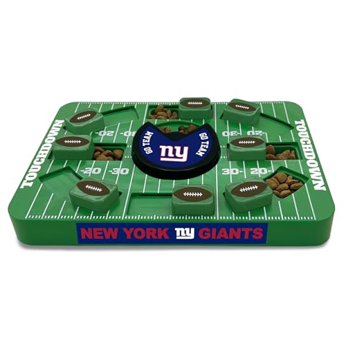 Pets First Pet Feeder in Large, NEW YORK GIANTS