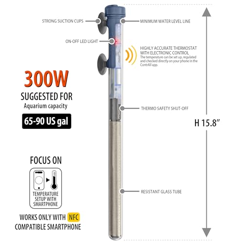 Sicce Immersion Heater in 300 Watt (65-90 Gallon)