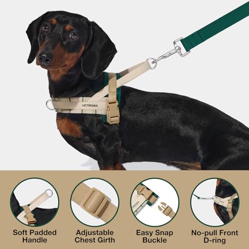 VETRESKA Animal Harness in XS(Chest: 16.9"-22"), Santal Forest
