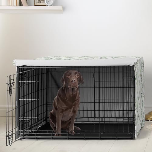Sweet Jojo Designs Animal Cage in 42.0"L x 28.5"W x 30.0"H, Green Botanical