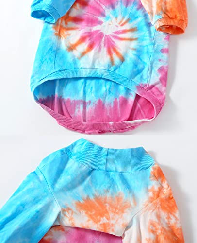 PriPre Pet Apparel in Medium, .Pink Orange