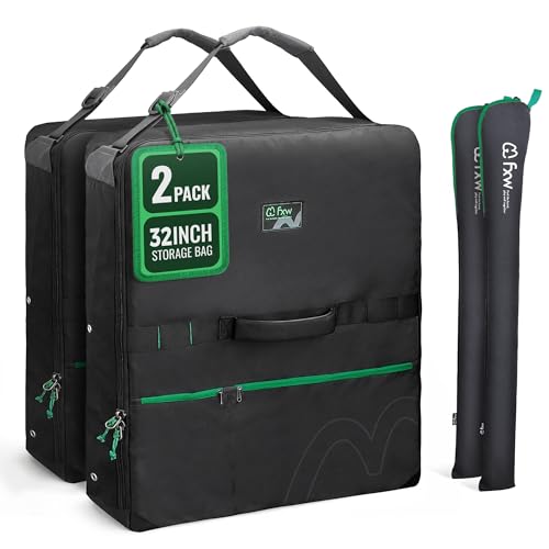 FXW Carrier Bag Case in 32 inch(2 Packs), Black