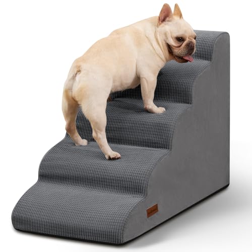 aodisman Animal Stair in Standard 5-Step 22.2"H, Grey