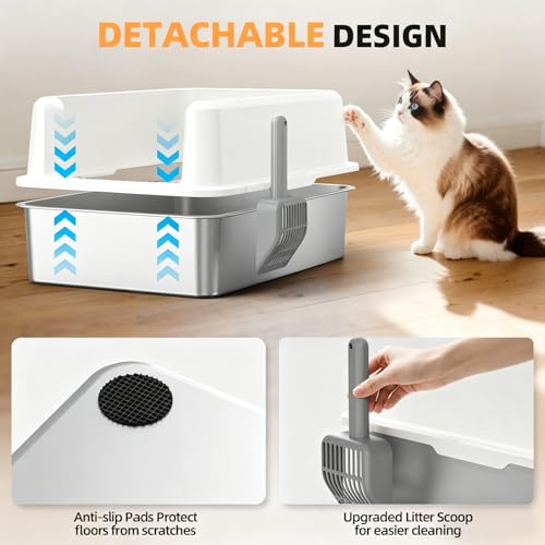 WoofiGo Litter Box in XXL, 24 - White (Pack of 1)