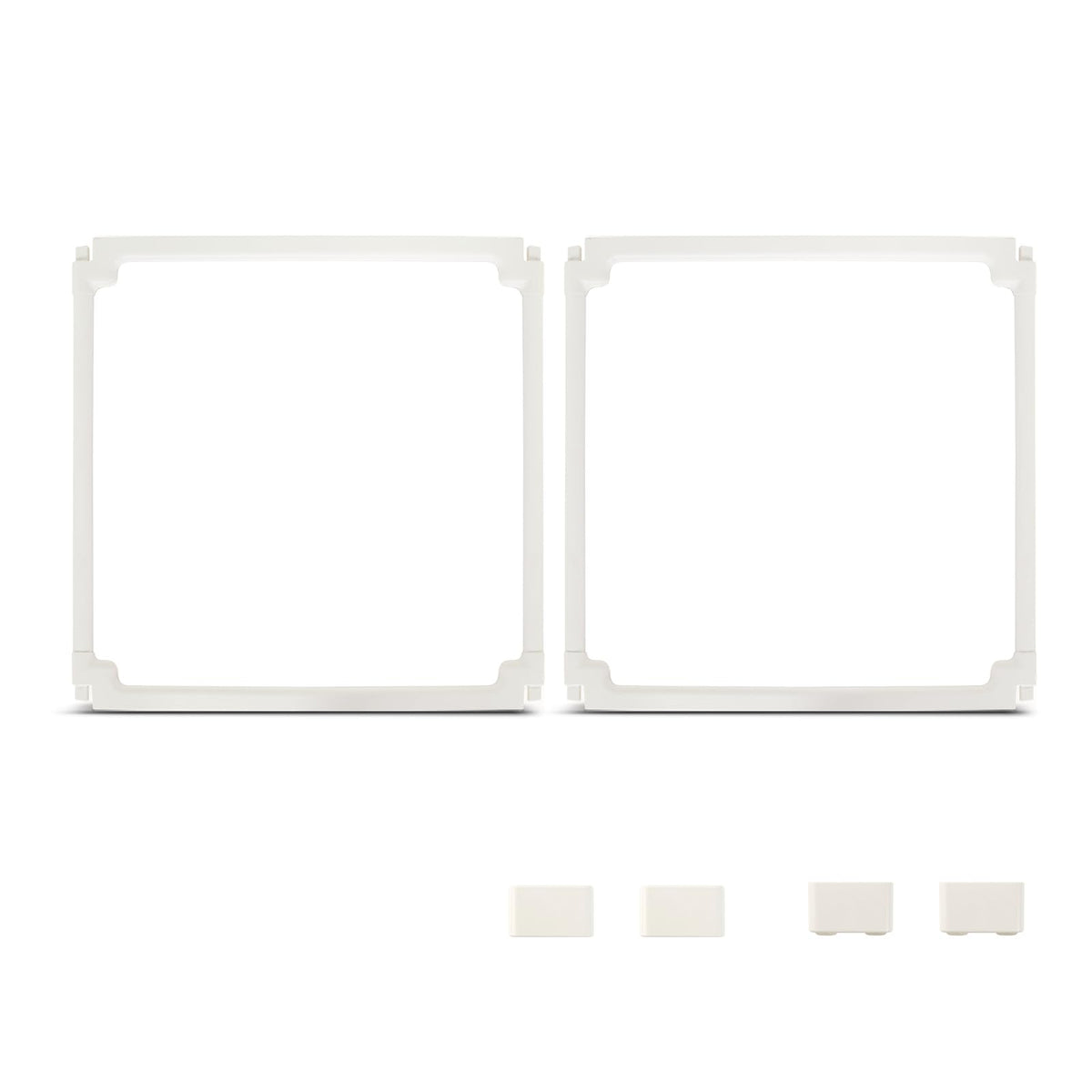 EVOTAILS Pet Playpen in 24", White