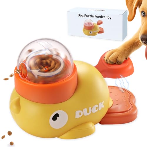 Star&Mi Pet Feeder in Duck-Yellow
