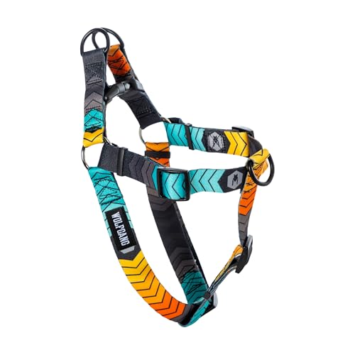 Wolfgang Man & Beast Animal Harness in Small (5/8 Inch x 12-18 Inch), ChevTech Print