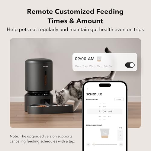 PETLIBRO Pet Feeder in Dual Tray with WiFi, Black
