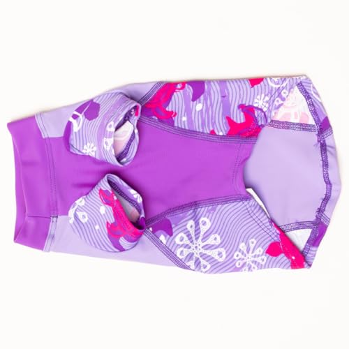 PlayaPup Pet Apparel in XX-Small, Purple Wave