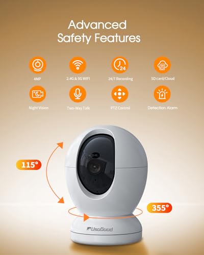 usogood Security Camera in White