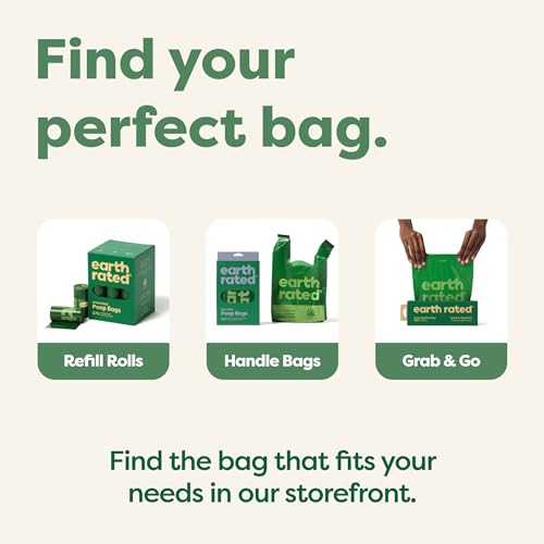 Earth Rated Waste Bag in 1 Count (Pack of 120), Lavender-Scented