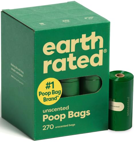 Earth Rated Waste Bag in 1 Count (Pack of 270), Unscented