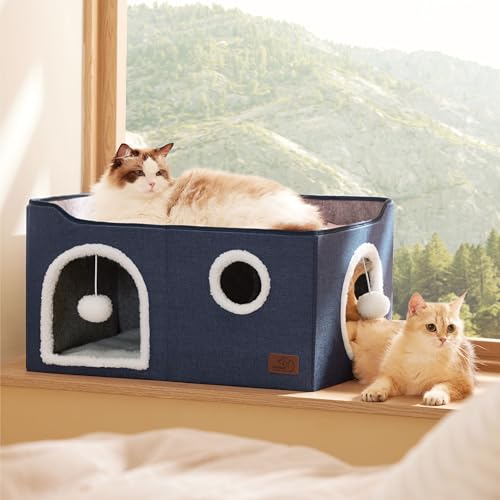 Bedsure Pet Activity Structure in Widen, Blue