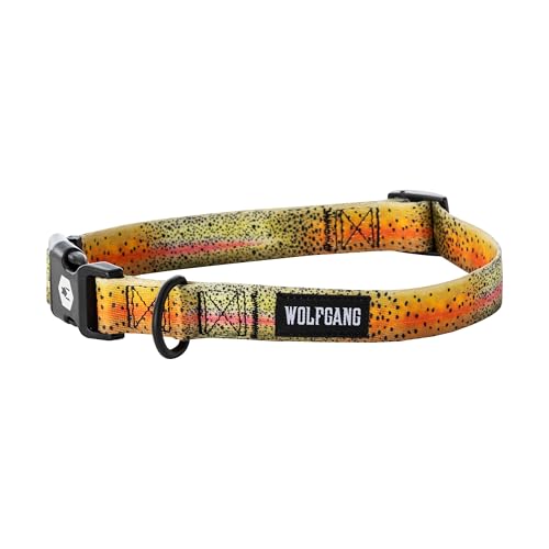 Wolfgang Man & Beast Animal Collar in Small (5/8 Inch x 8-12 Inch), CutBow Print