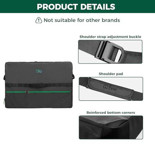 FXW Carrier Bag Case in 40 inch(1 Pack), Black