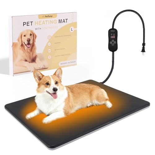 PetTemp Pet Bed Mat in L: 20'' x 16'', Black