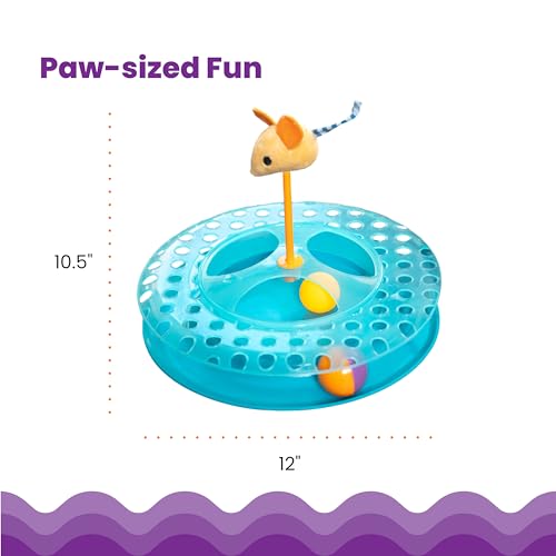 Catstages Pet Toy in One-Size, Cheese Chase
