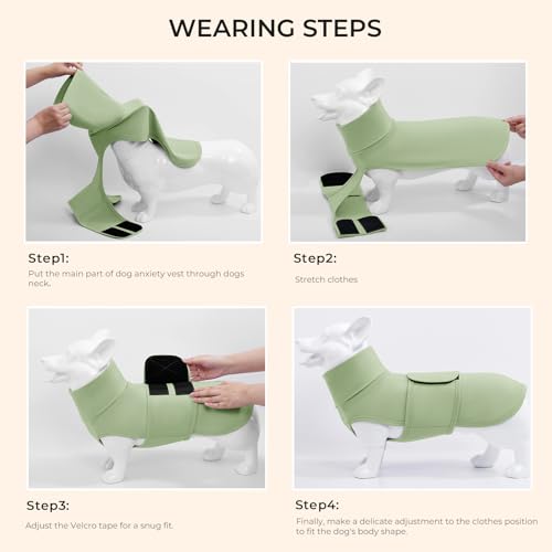 Haloumoning Pet Apparel in X-Small, Army Green