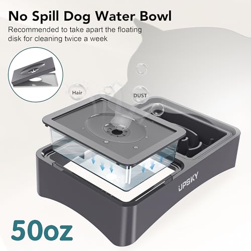 UPSKY Pet Feeder in D-3 in 1 (Grey)