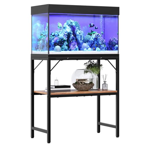 MAHANCRIS Item Stand in 20 Gallon, Rustic Brown