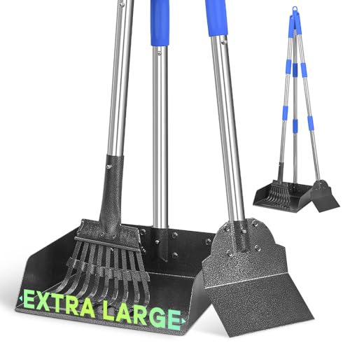GUOOUG Pet Supplies in pooper scooper for large dogs, 1. Blue