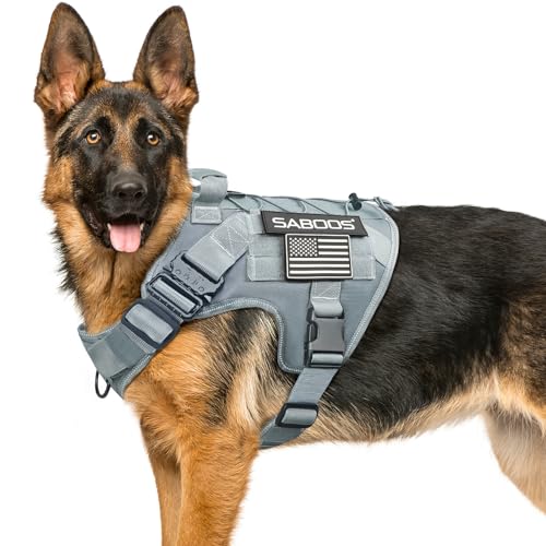 Saboos Animal Harness in XL, Grey