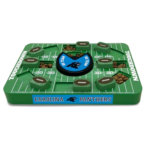 Pets First Pet Feeder in Large, CAROLINA PANTHERS