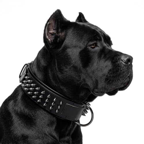 Molteriqo Animal Collar in 2XL-neck 57-65cm, Black