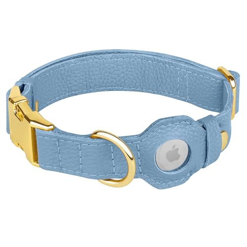 BUDKAS Animal Collar in XS, 9"-12" Neck Fit, Cornflower