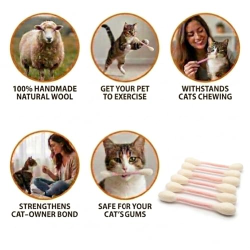 Glaciart One Pet Toy in Regular, Pink Swabs