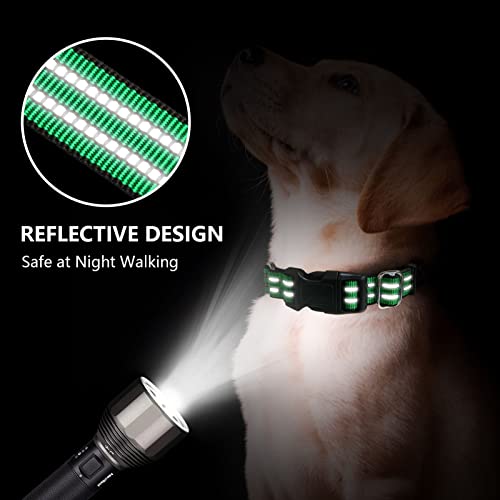 Hikiko Animal Collar in Small, Green