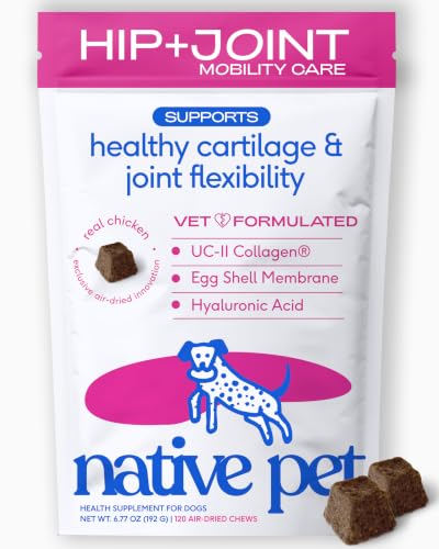 Native Pet Animal Nutritional Supplement in 120 Servings, Mobility Care