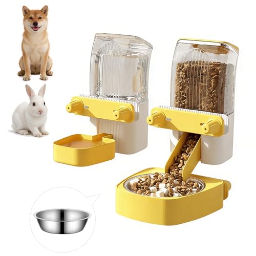 VE ThalasynTech Pet Feeder in Yellow