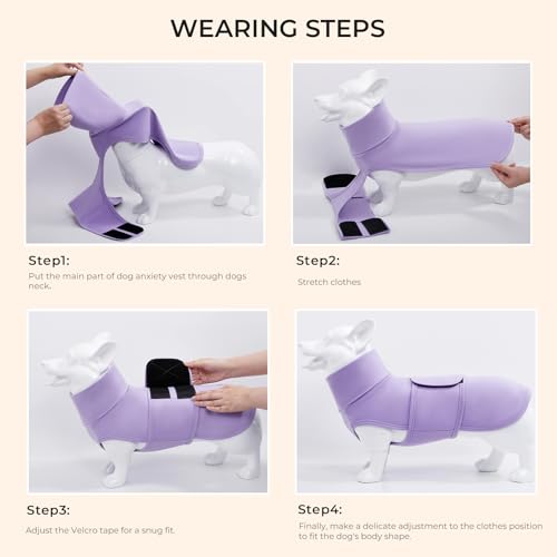 Haloumoning Pet Apparel in X-Small, Purple