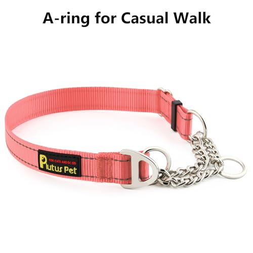 PLUTUS PET Animal Collar in Small, Pink