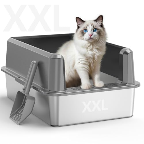 WoofiGo Litter Box in X-Large, 3 - Light Gray (Pack of 1)