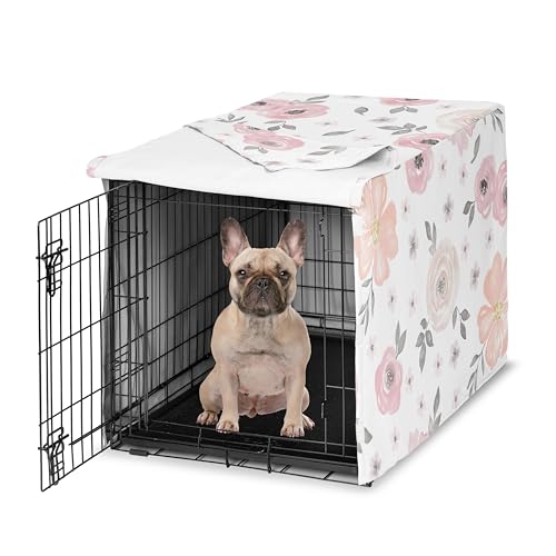 Sweet Jojo Designs Animal Cage in 30in. x 19.5in. x 21in., Pink and Grey Watercolor