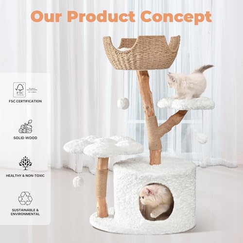 Easyego Pet Activity Structure in 40.5'', White