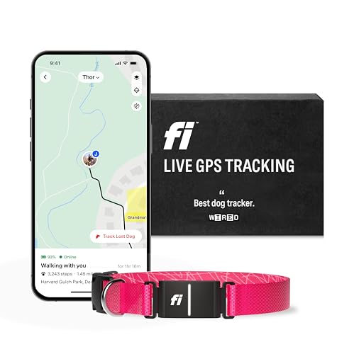 Fi Location Tracker in X-Small, Pink - Old Version