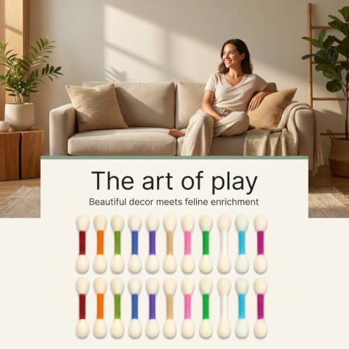 Glaciart One Pet Toy in Regular, Mixed Colors Swabs 24pcs