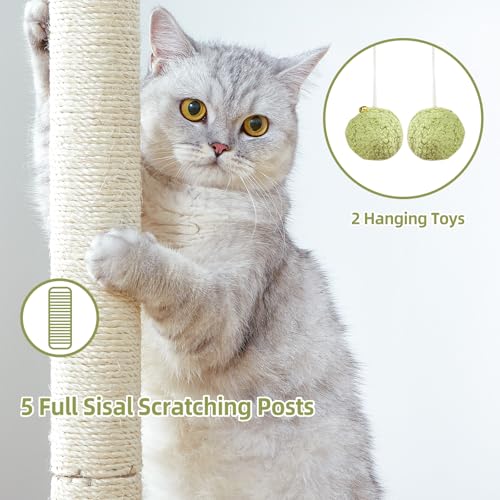 Feliskyn Pet Activity Structure in 28 Inches, Green