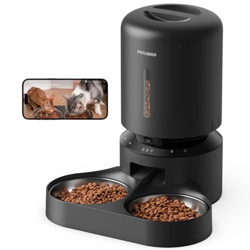 PETLIBRO Pet Feeder in 5L (With Camera), Black