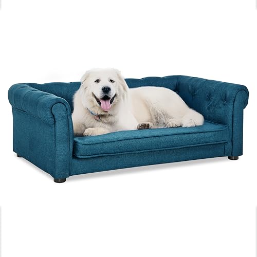 KEIKI Pet Bed Mat in 39" x 23.6" x 15", Blue