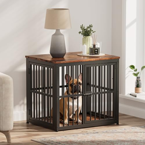Lyromix Animal Cage in 26.9"L x 20.9"W x 24.0"H, Brown