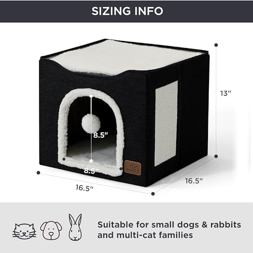Bedsure Pet Activity Structure in Single, Antique Green