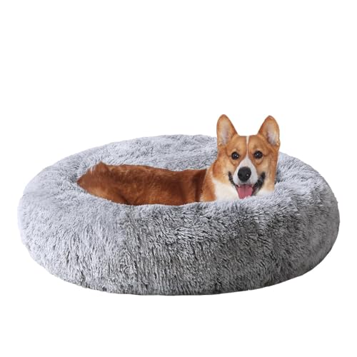 JOLLYVOGUE Pet Bed Mat in 23", Smoke Black
