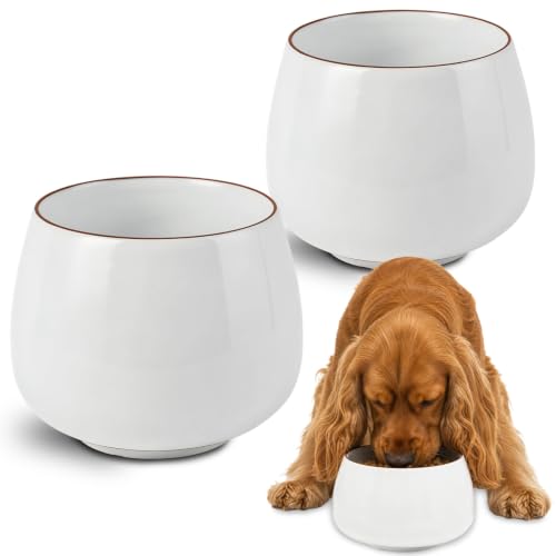 COZFUR Pet Feeder in White