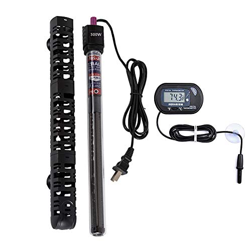 MQ Thermometer in 300W for 35-60 Gallon, Black