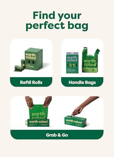 Earth Rated Waste Bag in 280 Bags, Dusty Blue