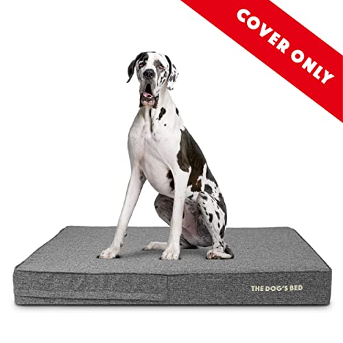 The Dog's Balls Pet Supplies in XXL Spare Cover (6" Deep), Grey Linen